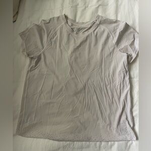 Lululemon open back flowy tee